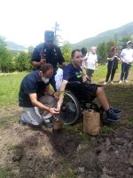 Natura senza barriere nella R.N.O. MAB Montedimezzo - Raggruppamento Carabinieri Reparto Biodiversità di Isernia, Ass. Disabili Visivi Onlus (Molise)