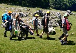 Monte Livata senza barriere - Parco Naturale Monti Simbruini, Ass. Sentiero Verde, Il Cammino Possibile, Anffas Onlus Subiaco e La Mieleria nel Bosco (Lazio)